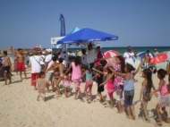 Animation de plages pour les enfants Tunisie Télécom